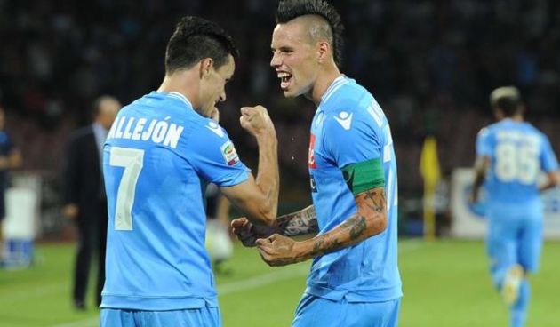 Jose Callejon i Marek Hamšik, foto: sscnapoli.it