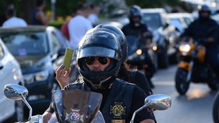 Defile bajkera ulicama Zadra u povodu 10. rođendana Moto kluba Beštije. Foto: Jadra NeveraZD Defile bajkera ulicama Zadra u povodu 10. rođendana Moto kluba Beštije. Foto: Jadra NeveraZD