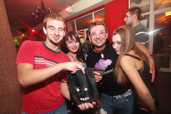 Halloween  party u Q baru (foto:Saša Čuka)