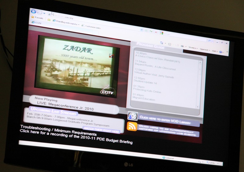 Prezentacija ucenica Medicinske skole Ante Kuzmanica na Megaconference Jr. 2010, Foto: Antonela Vitlov