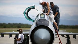 Dan otvorenih vrata Zračne baze Zemunik 5. kolovoza 2014., Foto: Filip Brala/PIXSELL