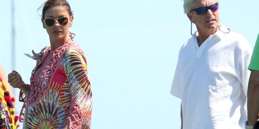 Romantičan odmor Michael Douglasa i Catherine Zeta Jones