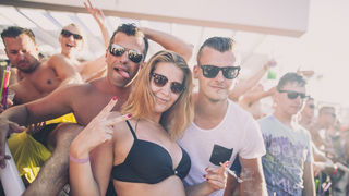 party, zrce, aquarius klub