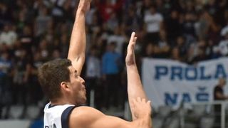 Dvorana Krešimir Ćosić, Zadar – 2. kolo A-1 muške lige, KK Zadar – GKK Šibenik 80-76. Photo: Dino Stanin/PIXSELL Dvorana Krešimir Ćosić, Zadar – 2. kolo A-1 muške lige, KK Zadar – GKK Šibenik 80-76. Photo: Dino Stanin/PIXSELL