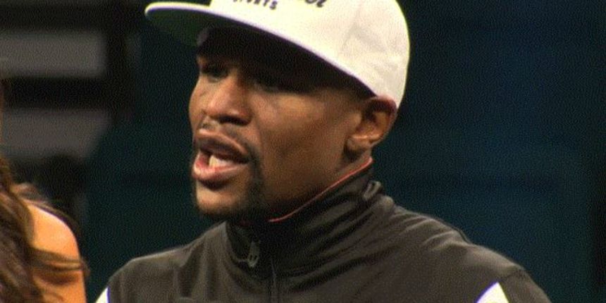 Floyd Mayweather, screenshot BBC