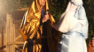 U Diklu kod bunara upriličene žive jaslice U Diklu kod bunara upriličene žive jaslice