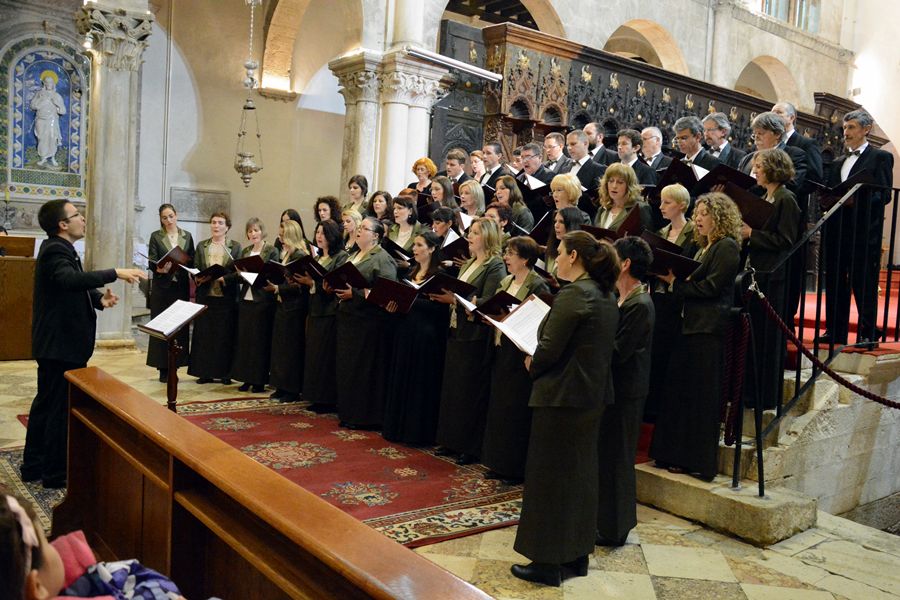 Obljetnički koncert HPGD Zoranić u katedrali, foto: I. Perinčić