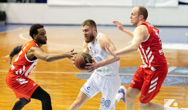 ABA liga, 26. kolo: KK Zadar – KK Crvena Zvezda 70-90