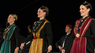 Bibinje: Nastup ansambla Lado, foto: Leo Banić