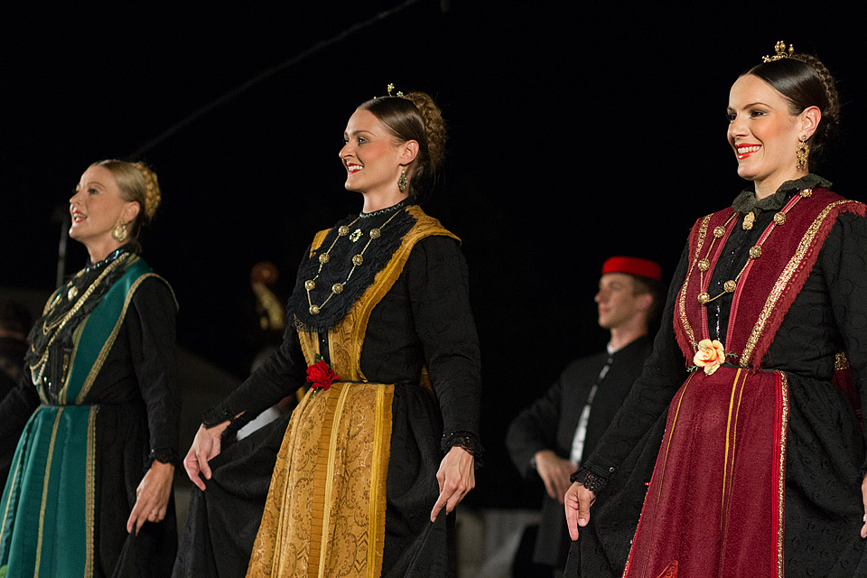 Bibinje: Nastup ansambla Lado, foto: Leo Banić