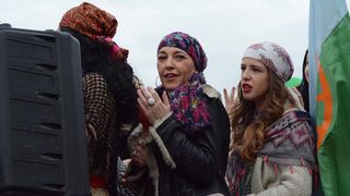 Stanarske maškare u karnevalskoj povorci, foto Iva Perinčić