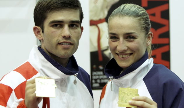 Danil Dodjoni i Jelena Kovacevic, Foto: Ronald Gorsic / CROPIX