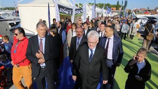 Biograd Na Moru: Ivo Josipović posjetio 16. međunarodni nautički sajam Biograd Boat Show, foto: Filip Brala/PIXSELL Biograd Na Moru: Ivo Josipović posjetio 16. međunarodni nautički sajam Biograd Boat Show, foto: Filip Brala/PIXSELL