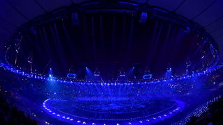 London, 270712.
Olimpijski stadion.
Svecano otvaranje Olimpijskih Igra u Londonu.
Na fotografiji: .
Foto: Drago Sopta / CROPIX