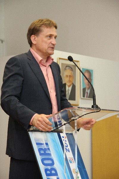 Predizborni skup HDZ-a u Sukosanu