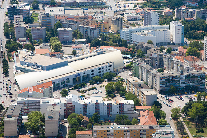 Grad Zadar iz zraka, foto: Leo Banić