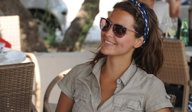 21.08.2013., Grebastica – Poznata hrvatska glumica Doris Pincic i njen decko Boris Rogoznica podrzali su akciju Kristijana Kike Curavica za ciscenje podmorja u Grebastici pokraj Sibenika. Akciju su podrzali i Ivo Amulic te Petar Dragojevic. Photo: Hrvoj