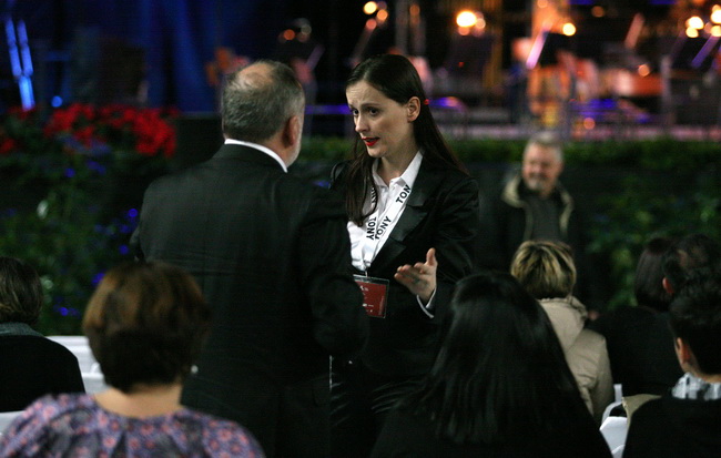 Zagreb, 191209.
U Areni Zagreb odrzan je humanitarni koncert naziva Korak u zivot u svrhu prikupljanja novca za skolovanje djece iz djecjih domova. Nastupili su Jose Carreras, Tony Cetinski i Celine Byrne.
Na slici: Ivana Nobilo, zena Tonija Cetinskog.
Fo Zagreb, 191209.
U Areni Zagreb odrzan je humanitarni koncert naziva Korak u zivot u svrhu prikupljanja novca za skolovanje djece iz djecjih domova. Nastupili su Jose Carreras, Tony Cetinski i Celine Byrne.
Na slici: Ivana Nobilo, zena Tonija Cetinskog.
Fo
