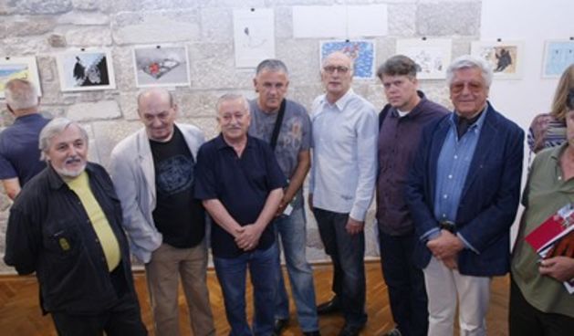 Međunarodna izložba karikature u Splitu (foto: Cropix)