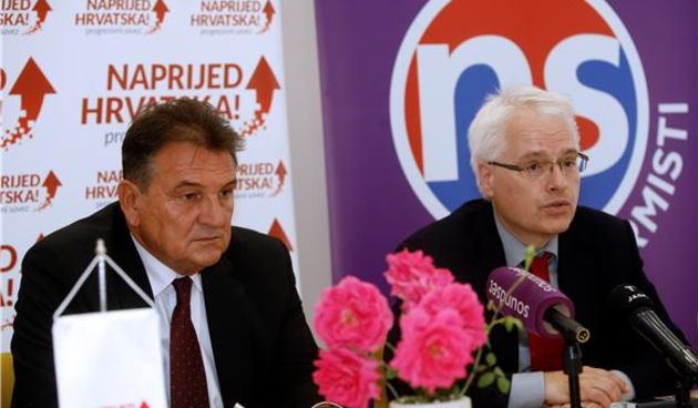 Čačić i Josipović, Foto: Hina