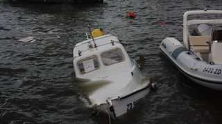 Tramontana u Zadru 26. kolovoza 2012.