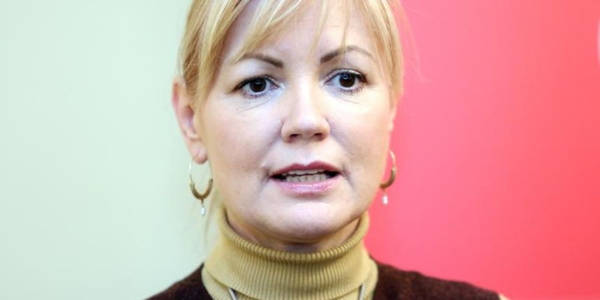 Ministrica socijalne politike i mladih Bernardica Juretić. Photo: Goran Jakus/PIXSELL Ministrica socijalne politike i mladih Bernardica Juretić. Photo: Goran Jakus/PIXSELL