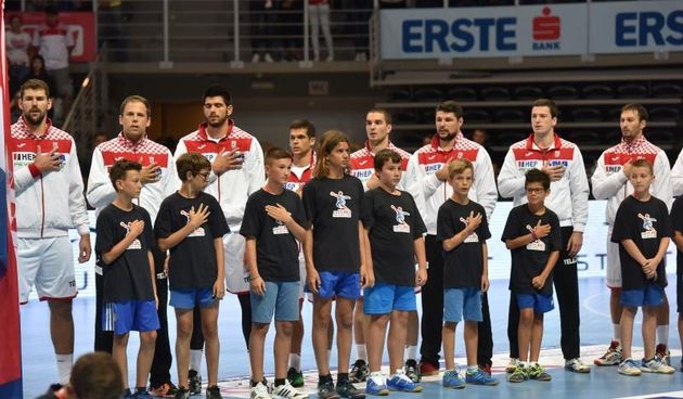 Pripremna rukometna utakmica u dvorani Krešimir Ćosić: Hrvatska – Švedska 25-25. Photo: Dino Stanin/PIXSELL