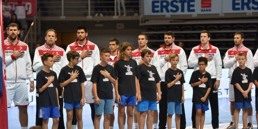 Pripremna rukometna utakmica u dvorani Krešimir Ćosić: Hrvatska – Švedska 25-25. Photo: Dino Stanin/PIXSELL