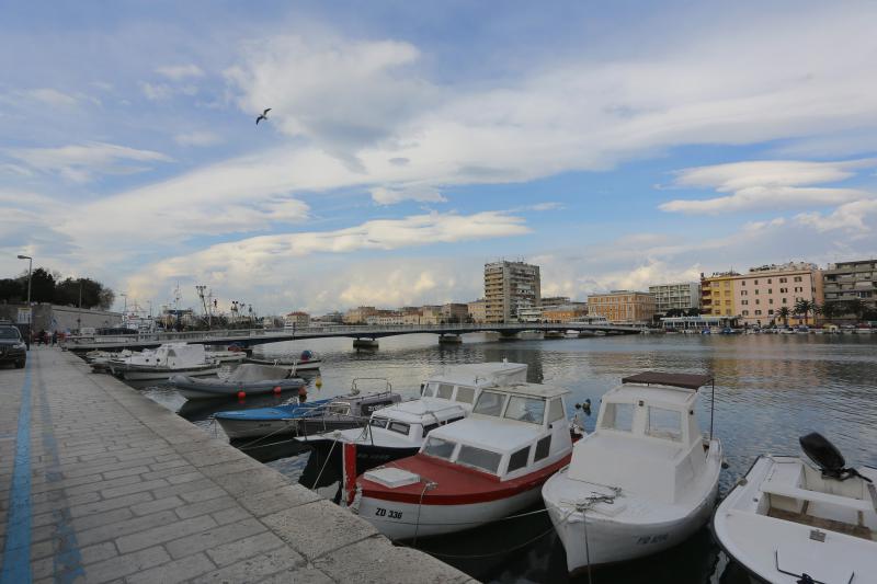 Predvečerje u Zadru 6. ožujka 2014.  Foto: Filip Brala/PIXSELL