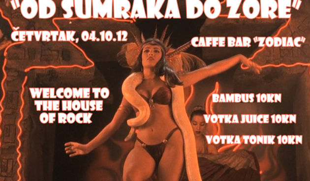 Nova doza “Od sumraka do zore” u Zodiacu