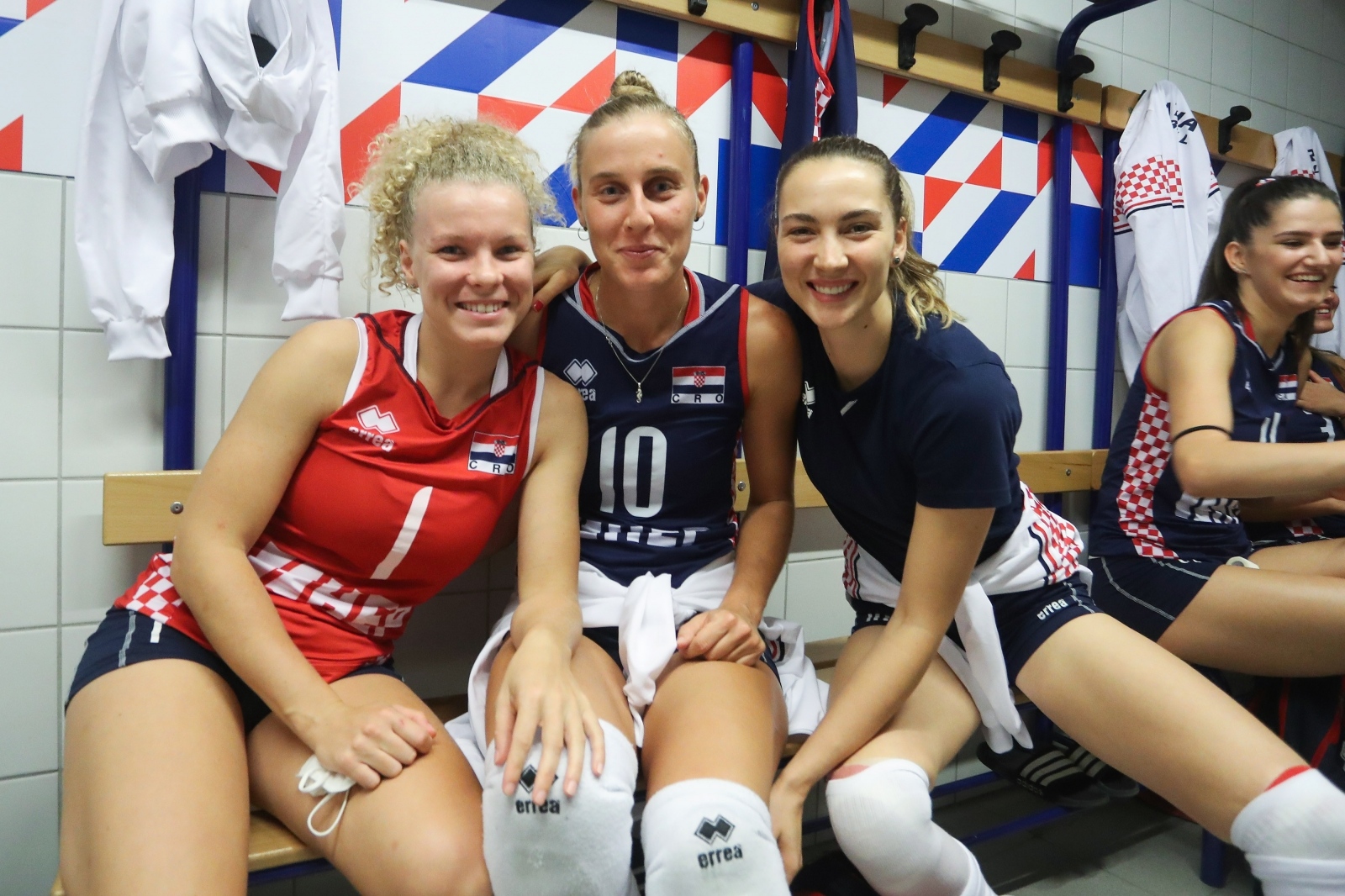 Zadar: Hrvatske i slovačke odbojkašice uoči utakmice Europskog prvenstva Zadar: Hrvatske i slovačke odbojkašice uoči utakmice Europskog prvenstva