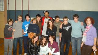 Juby Johnson u posjeti zadarskoj OS “Simuna Kozicica Benje”