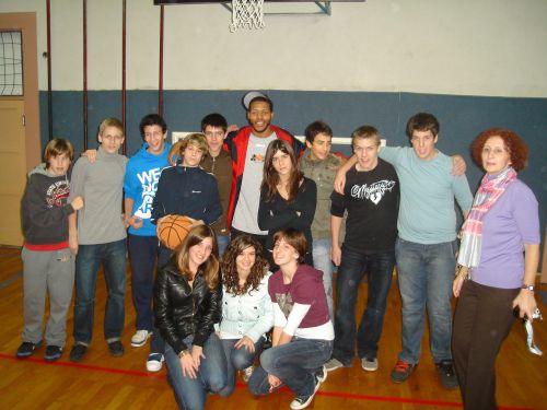 Juby Johnson u posjeti zadarskoj OS “Simuna Kozicica Benje”