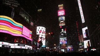 Doček Nove 2009. godine u New Yorku