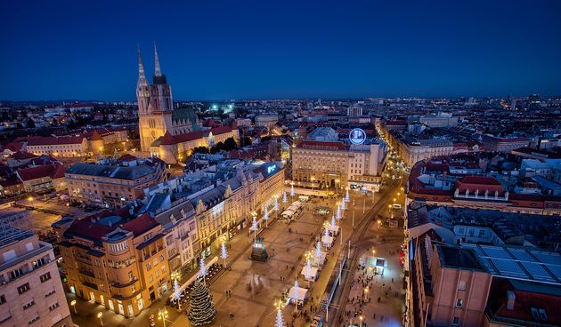 Zagreb, panorama