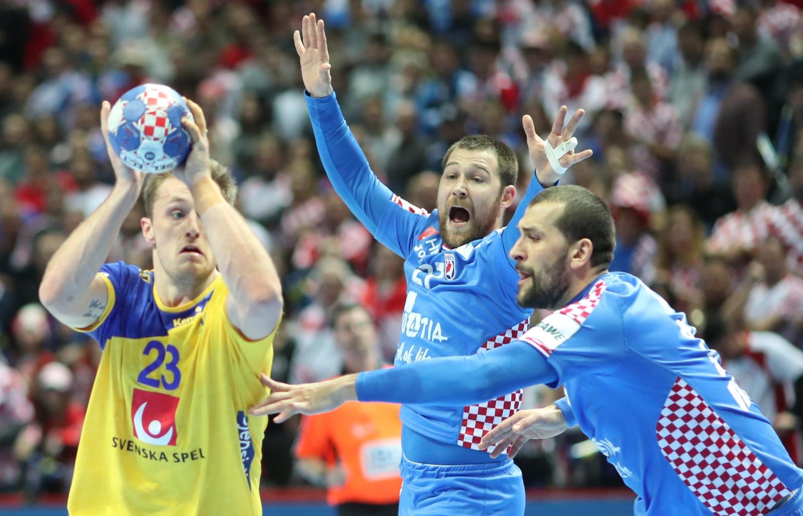 Spaladium Arena, Split – Europsko rukometno prvenstvo, skupina A, 3. kolo, Hrvatska – Švedska