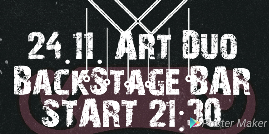 Art duo u Backstage baru Art duo u Backstage baru