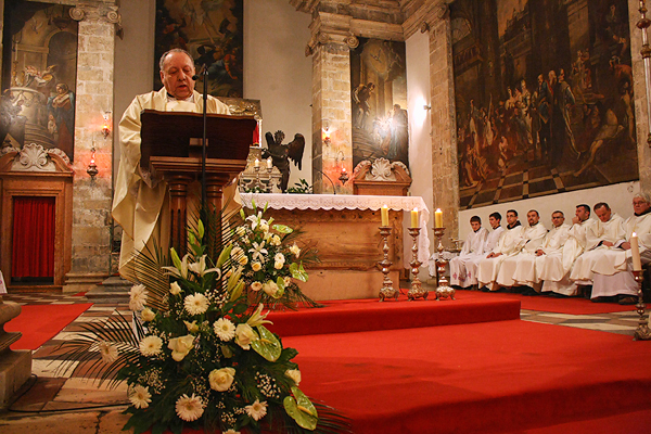 Misa za blagdan Svijećnice u crkvi Sv.Šime (Foto:Saša Čuka)
