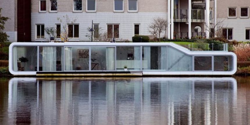 Watervilla De Omval Floating House Watervilla De Omval Floating House