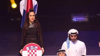 Svečano otvorenje Svjetskog rukometnog prvenstva, Lana Jurčević, foto:Goran Stanzl/PIXSELL Svečano otvorenje Svjetskog rukometnog prvenstva, Lana Jurčević, foto:Goran Stanzl/PIXSELL