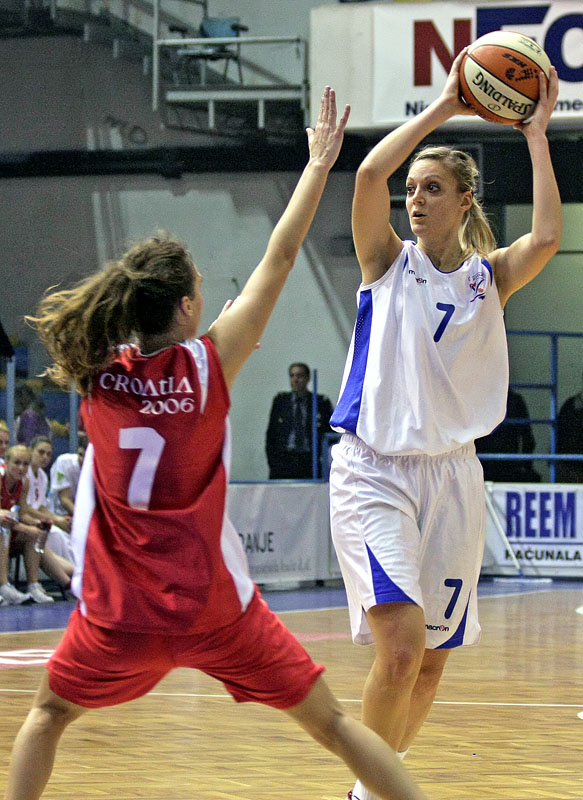 Iva Grbas, ŽKK Zadar – ŽKK Croatia