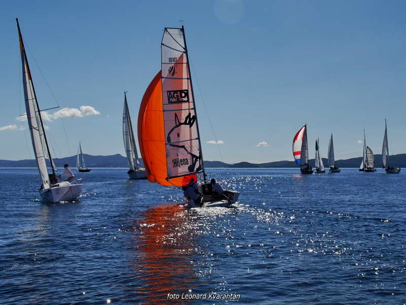 Zadarska Koka 2016. gledana s mora. Foto: Leonard Kvarantan Zadarska Koka 2016. gledana s mora. Foto: Leonard Kvarantan