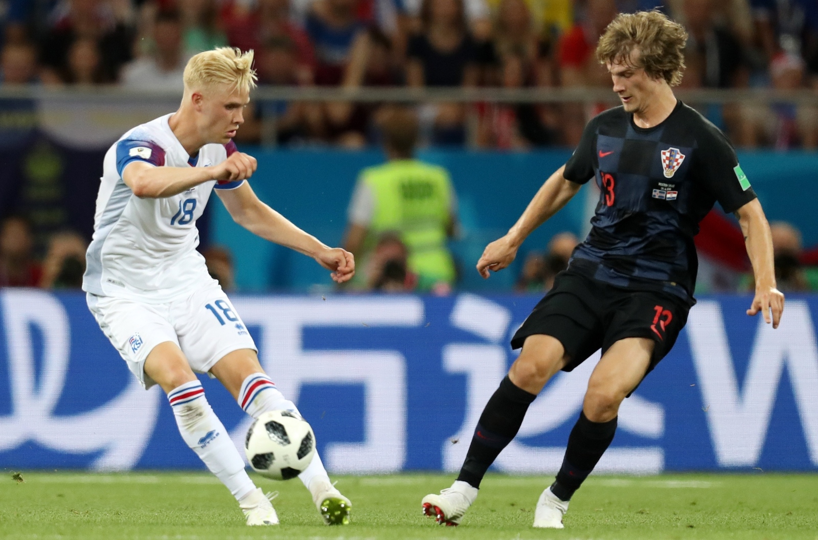 SP, 3. kolo skupine D: Hrvatska – Island 2-1