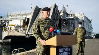 U Gaženicu dopremljena vojna oprema i sredstva za vježbu Immediate Response 21 U Gaženicu dopremljena vojna oprema i sredstva za vježbu Immediate Response 21