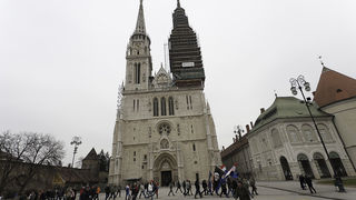 Zadarski branitelji na prosvjedu u Zagrebu 26. veljace 2011, Foto: Leo Banic Zadarski branitelji na prosvjedu u Zagrebu 26. veljace 2011, Foto: Leo Banic