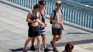 Toplinski val ponovo u Zadru Toplinski val ponovo u Zadru