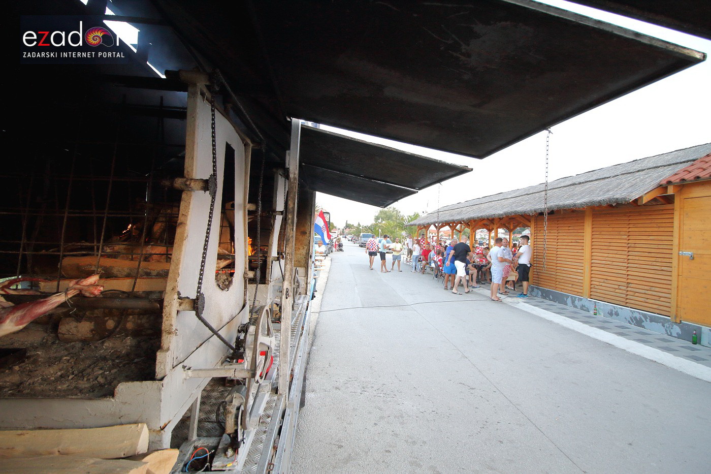 Bibinje: Navijanje za Vatrene i fešta nakon pobjede nad Engleskom