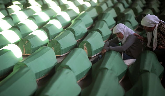 Srebrenica, BIH, 090711.U Memorijalnom centru Potocari kod Srebrenice 11. srpnja obiljezit ce se 16. obljetnica genocida.Tom prilikom odrzat ce se prigodna ceremonija ukopa 613 zrtava srebrenickog genocida koje su identificirane protekle godine.Na slic