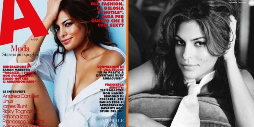 Eva Mendes ( foto Magazine A) Eva Mendes ( foto Magazine A)