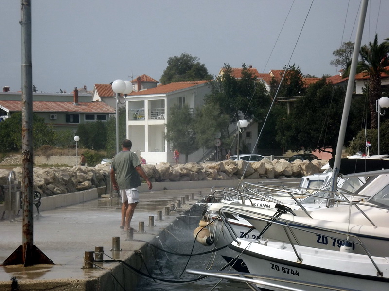 Tramontana u Diklu 26. kolovoza 2012., Foto: Natali Bukvić